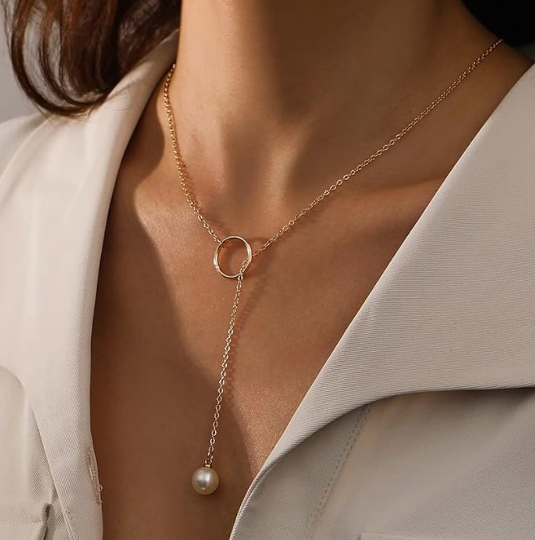 Collier "Perla" | Acier inoxydabke Qualité supérieure