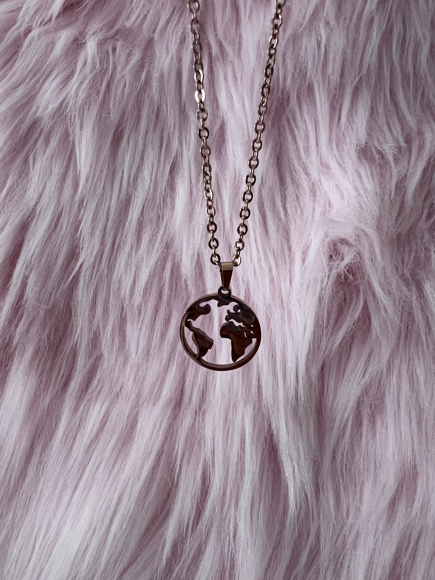 Collier "My World" avec pendentif  |  Gold edition