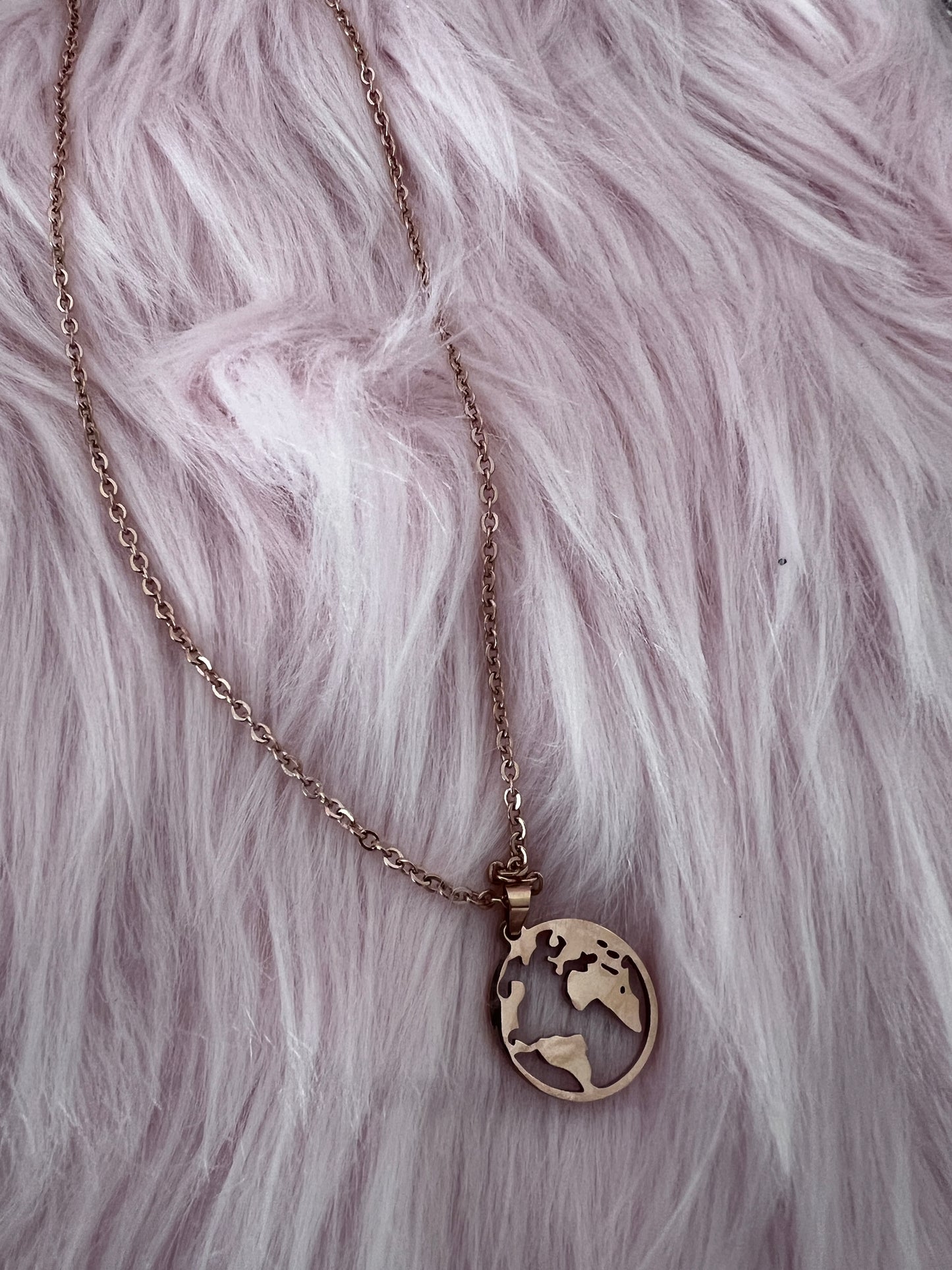 Collier "My World" avec pendentif  |  Gold edition