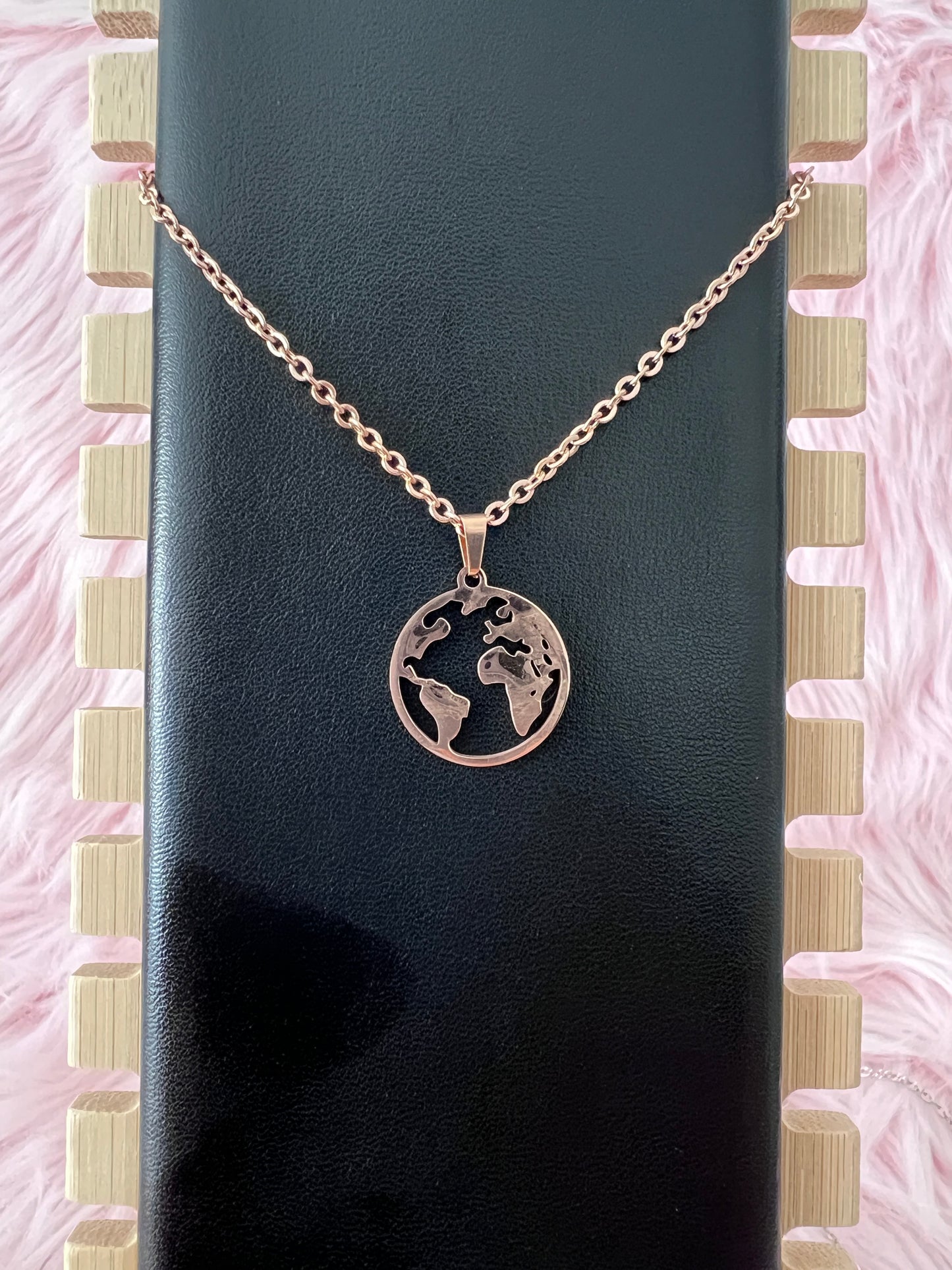 Collier "My World" avec pendentif  |  Gold edition