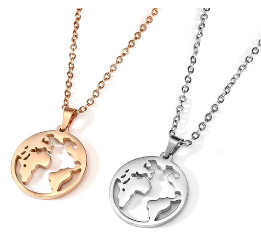 Collier "My World" avec pendentif  |  Gold edition